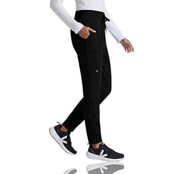 BARCO One Black Jogger Scrubs for Healthcare Professionals