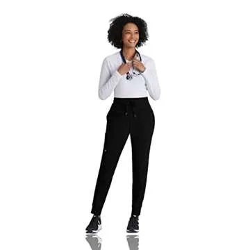 BARCO One Black Jogger Scrubs for Healthcare Professionals