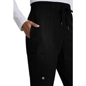 BARCO One Black Jogger Scrubs for Healthcare Professionals