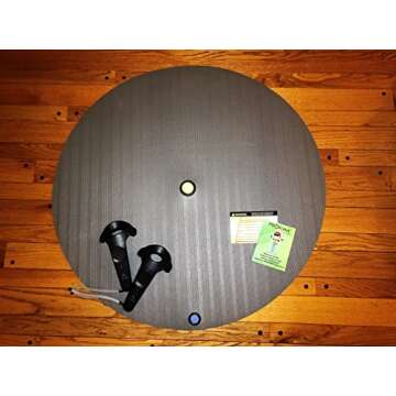 ProxiMat tm 36G Virtual Reality Gamers Advantage Chaperone Safety Mat Large Standing 8' to 10' Room Scale for HTC Vive, Oculus Rift, Playstation VR PSVR, TPCast, DisplayLink, Firewall Zero Hour