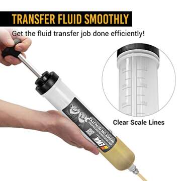 EWK 500ml Manual Fluid Extractor for Efficient Automotive Use