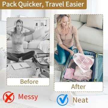 20 Pack Travel Shoe Bags - Waterproof & Easy Storage