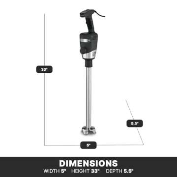 Waring Big Stix Immersion Blender for Professional Chefs