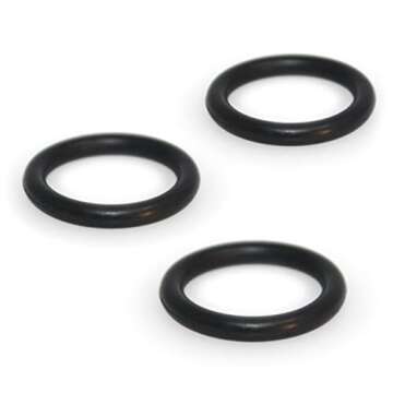 Power Pressure Washer O-Rings for 1/4" Quick Coupler, Compatible with High Temperature Viton FKM (24-Pack)