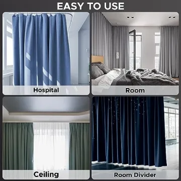 Jos-Haz Ceiling Curtain Track - Versatile and Elegant