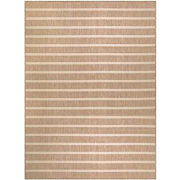 Nourison Positano Indoor/Outdoor Beige Ivory 9' x 12' Area Rug, Easy Cleaning, Non Shedding, Bed Room, Living Room, Dining Room, Backyard, Deck, Patio (9x12)