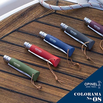 Opinel Colorama No. 8 Folding Pocket Knife - Stylish & Durable