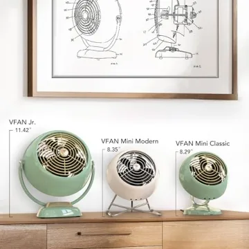 Vornado VFAN Mini Classic Personal Vintage Air Circulator Fan