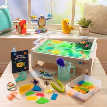 Battat Education Light Box for Kids - Sensory Play Set