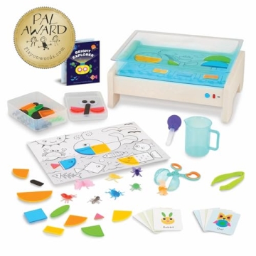 Battat Education Light Box for Kids - Sensory Play Set
