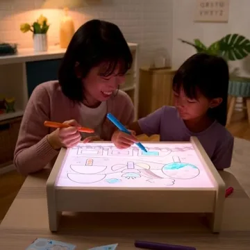 Battat Education Light Box for Kids - Sensory Play Set