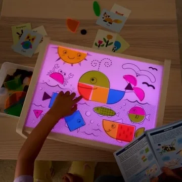 Battat Education Light Box for Kids - Sensory Play Set