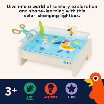 Battat Education Light Box for Kids - Sensory Play Set