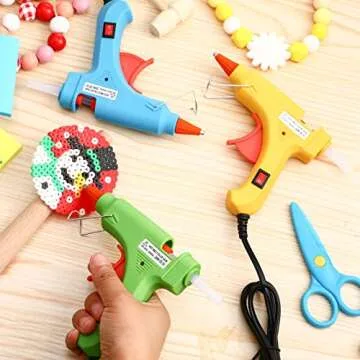Zhengmy Mini Glue Guns Set | 6 Colors for DIY Crafts