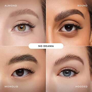 Velour Effortless Lashes, Natural Looking False Eyelashes, Fluffy & Lightweight No Trim Eyelashes, Reusable Fake Lashes For All Eye Shapes, Vegan & Cruelty-Free, Lash Glue not Included (No Drama)