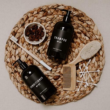 Amber Refillable Soap Dispensers for Farmhouse Decor