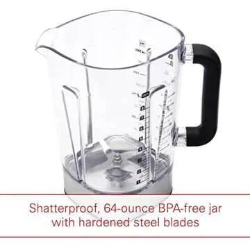 Wolf Gourmet 64 oz High-Performance Blender for All