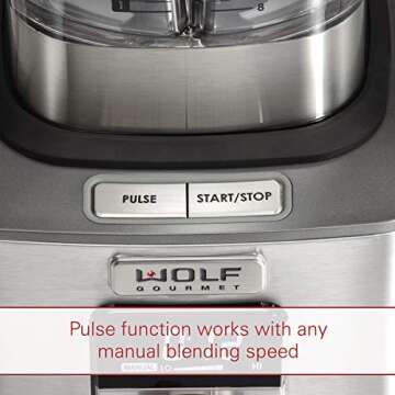 Wolf Gourmet 64 oz High-Performance Blender for All