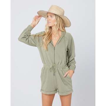 L*Space Dean Hat for Women, Wide-Brimmed Hat for Summer, Sun Protection and Vacation, Contrast Weaved Edge, Made of 100% Palm, One Size Natural