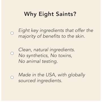Eight Saints Coast is Clear Seaweed Anti Aging Face Toner, Natural and Organic Alcohol Free Witch Hazel Toner for Face, Minimizes Large Pores and Redness, 6 Ounces