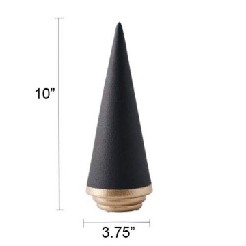 Elegant Black Ceramic Christmas Tree Set for Every Holiday