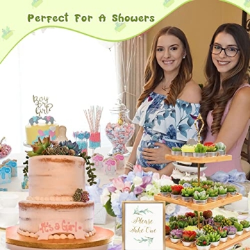 AiXiAng Cactus Candle Set 12Pcs for Parties