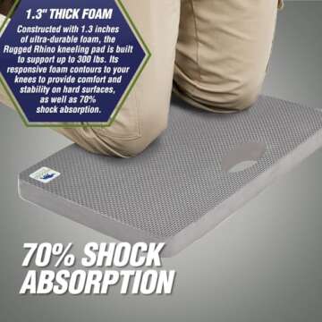 Rugged Rhino Kneeling Pad for Gardening & More