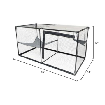 La Luna Cat Enclosure - Easy Setup and Portable Design