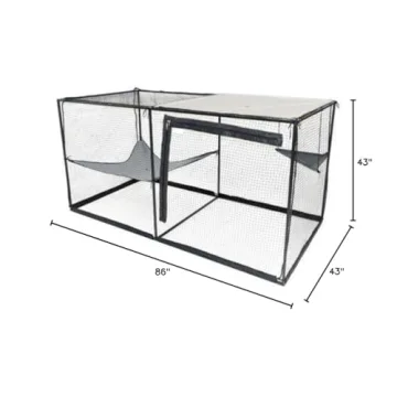 La Luna Cat Enclosure - Easy Setup and Portable Design