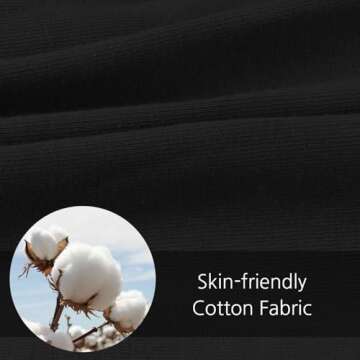 BALEAF Womens Sweatpants Cotton Joggers with Pockets Lounge Sweat Pants Tapered Casual Running Workout Yoga Black Size XL