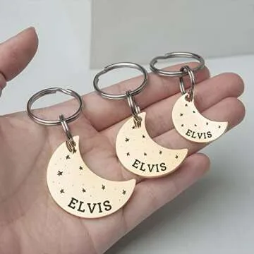 Personalized Starry Sky Theme Pet ID Tags for Dogs