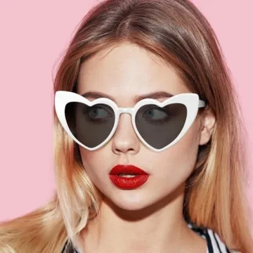 Pergozo Pink Heart Sunglasses Set for Bachelorette Parties