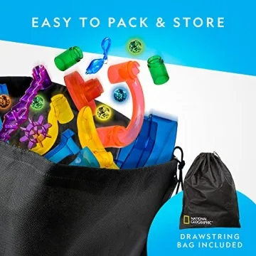 Glowing Marble Run Set - Educational Kids Toy 150 pcs