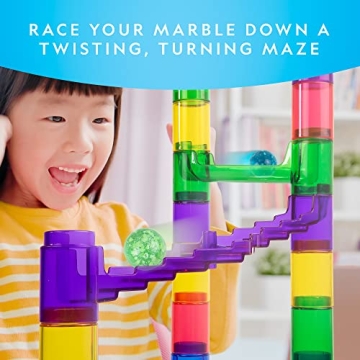 Glowing Marble Run Set - Educational Kids Toy 150 pcs