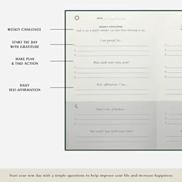 The Gratitude Journal for Happiness and Positivity