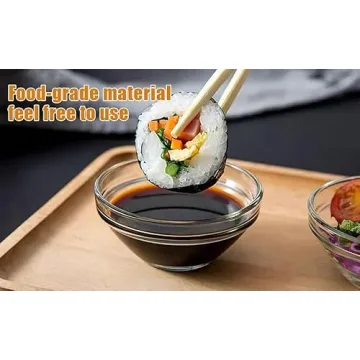 Maredash Mini Bowls 4 Inch Glass Bowls for Kitchen Prep