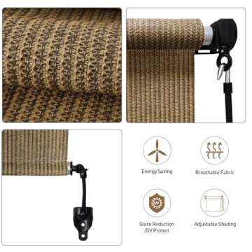 Artpuch Outdoor Roller Shade for Stylish Outdoor Use