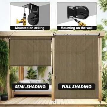 Artpuch Outdoor Roller Shade for Stylish Outdoor Use