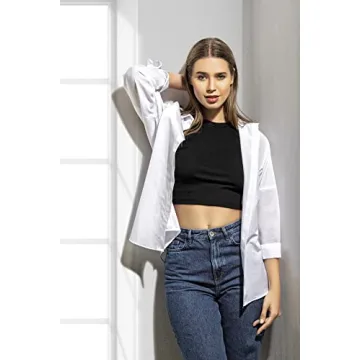 BIG DART Oversized Button Down Shirts for Women - Stylish Tops