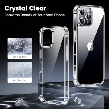 Clear iPhone 16 Pro Case - Military Drop Protection