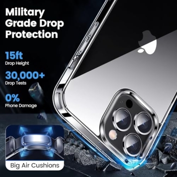 Clear iPhone 16 Pro Case - Military Drop Protection