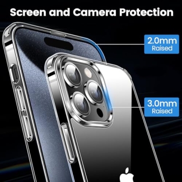 Clear iPhone 16 Pro Case - Military Drop Protection