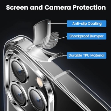 Clear iPhone 16 Pro Case - Military Drop Protection