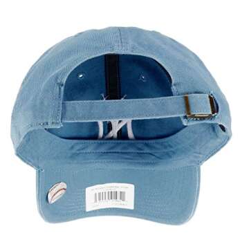 '47 Brand MLB NY Yankees Clean Up Cap - Columbia (Baby Blue)