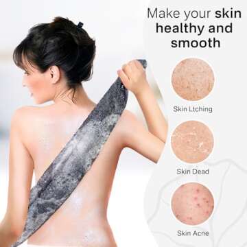 Yiclick Exfoliating African Net Sponge for Radiant Skin