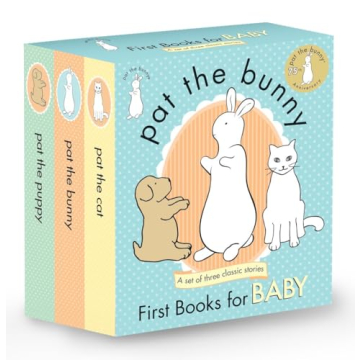 Pat the Bunny Touch-and-Feel Books for Babies