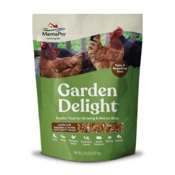 Nutritious Garden Treat for Chickens and Ducks - 2.25 lbs