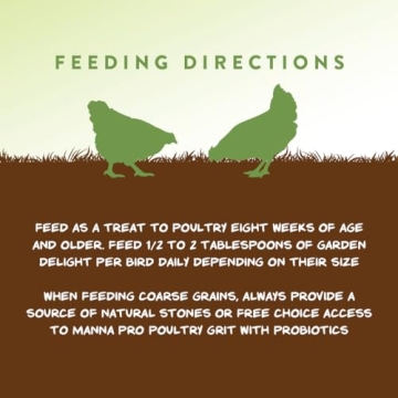 Nutritious Garden Treat for Chickens and Ducks - 2.25 lbs