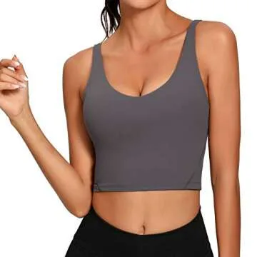 Lemedy Longline Sports Bra - Stylish & Comfortable Activewear
