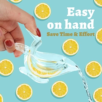HNQH Acrylic Lemon Squeezer for Effortless Juicing